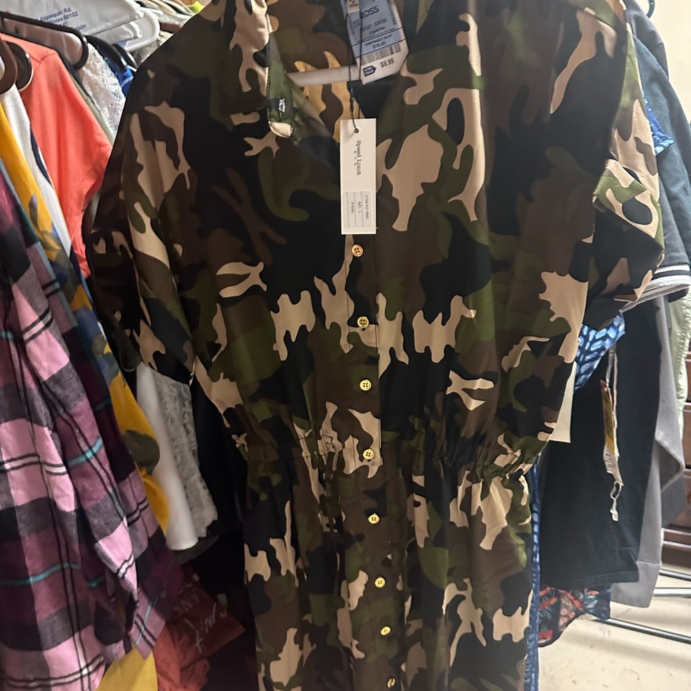 Speed Limit 98 Camouflage Dress‎